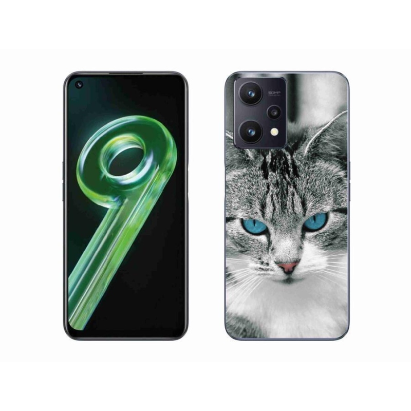 Gél borítás mmCase a Realme 9 5G készülékhez - macskaszem 1