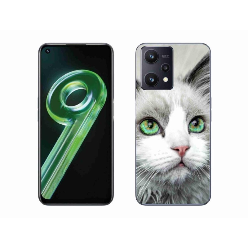 Gél borítás mmCase a Realme 9 5G készülékhez - macskaszem