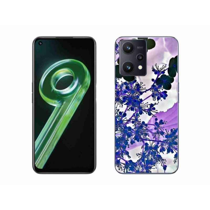 Gél borítás mmCase mobilhoz Realme 9 5G - hortenzia virág