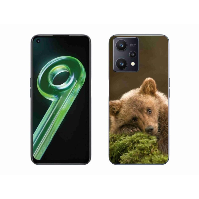 Gél borítás mmCase a Realme 9 5G-hez - medve