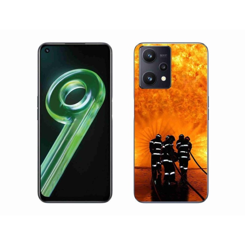 Gél borítás mmCase a Realme 9 5G készülékhez - tűz