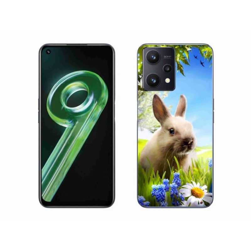 Gél borítás mmCase a Realme 9 5G készülékhez - nyuszi