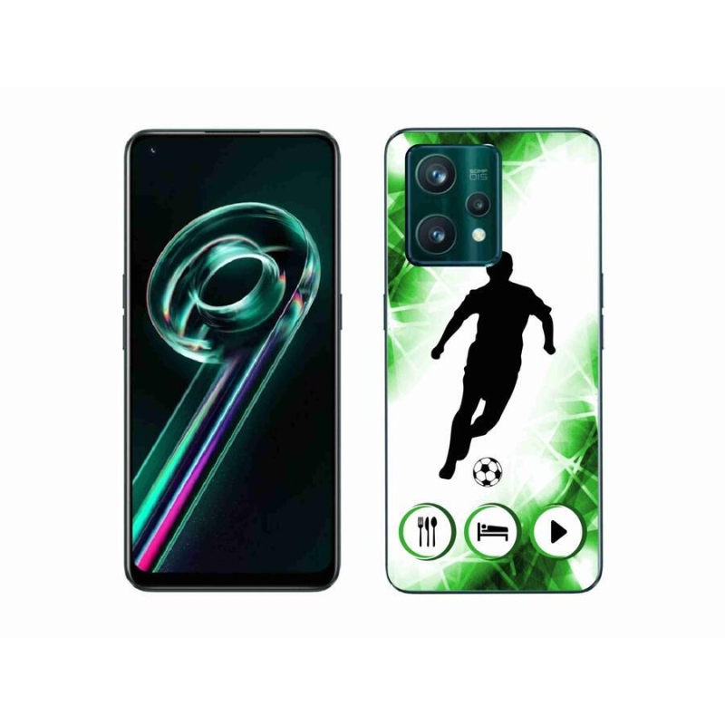 Gél borítás mmCase a Realme 9 Pro+ 5G számára - focista