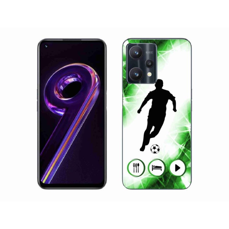 Gél borítás mmCase a Realme 9 Pro 5G számára - focista