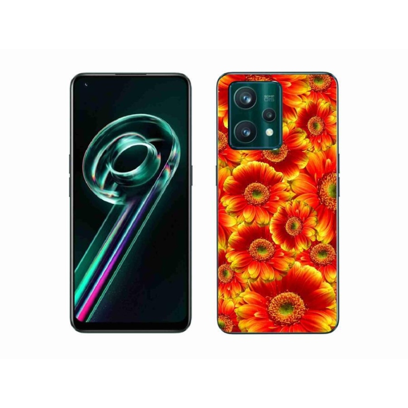Gél borítás mmCase a Realme 9 Pro+ 5G készülékhez - gerbera 1
