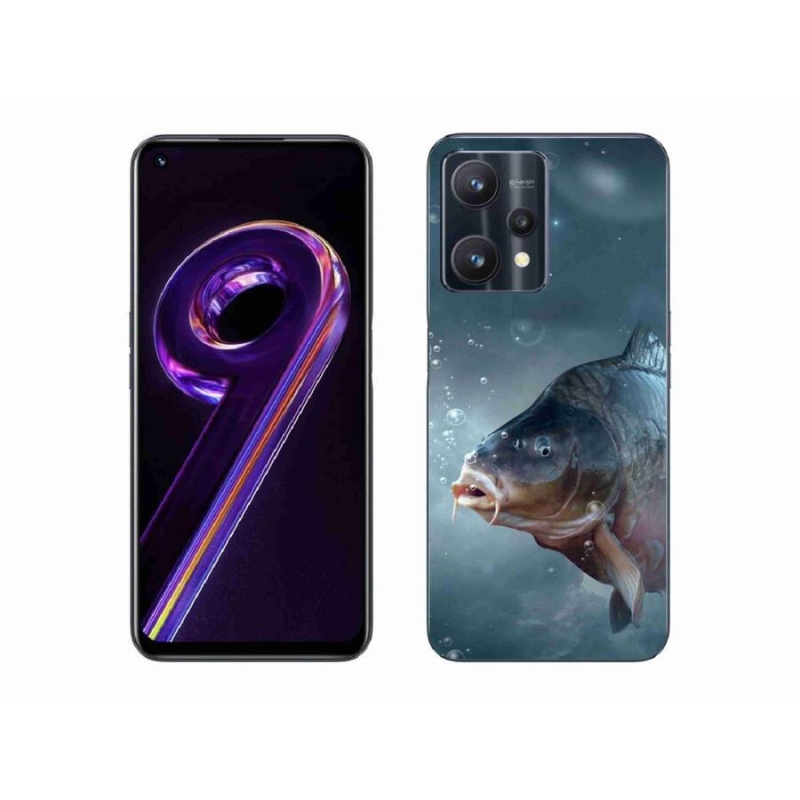 Gél borítás mmCase a Realme 9 Pro 5G számára - ponty és buborékok