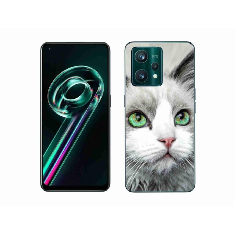 Gél borítás mmCase a Realme 9 Pro+ 5G készülékhez - macskaszem