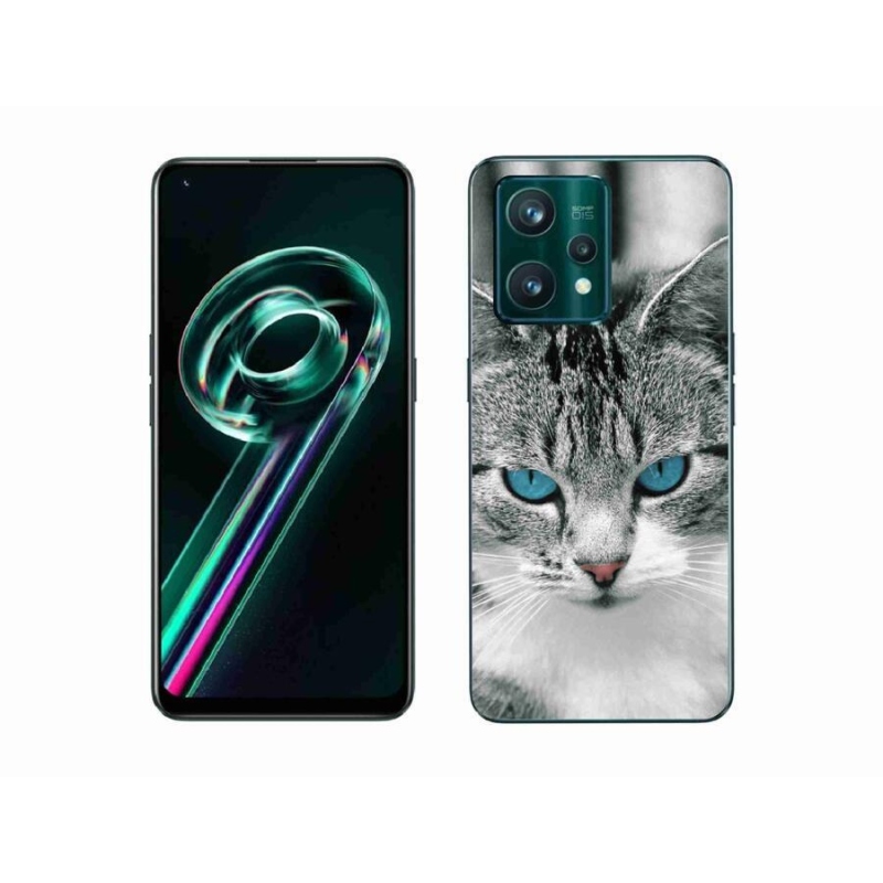 Gél borítás mmCase a Realme 9 Pro+ 5G készülékhez - macskaszem 1