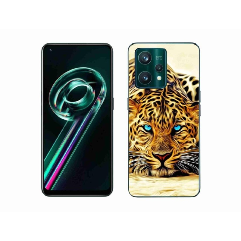 Gél borítás mmCase a Realme 9 Pro+ 5G számára - rajzfilm tigris