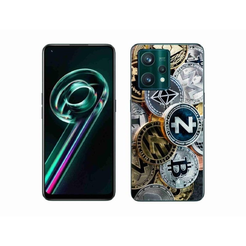 Gél borítás mmCase a Realme 9 Pro+ 5G számára - kriptovaluták