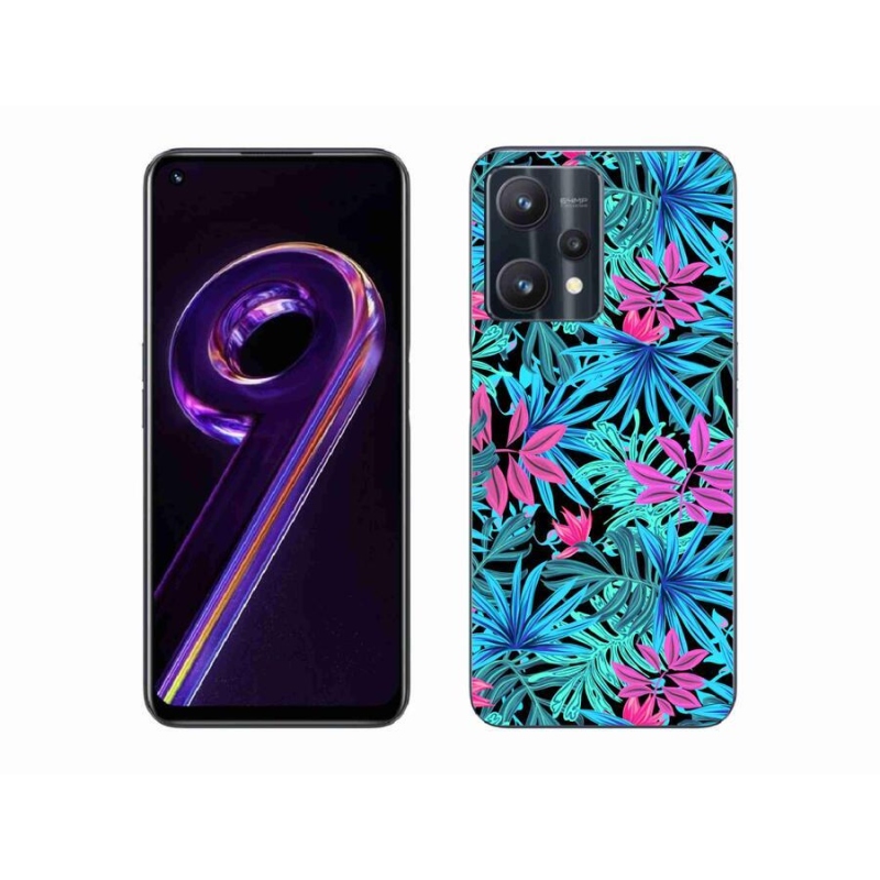 Gél borítás mmCase a Realme 9 Pro 5G készülékhez - virágok 3