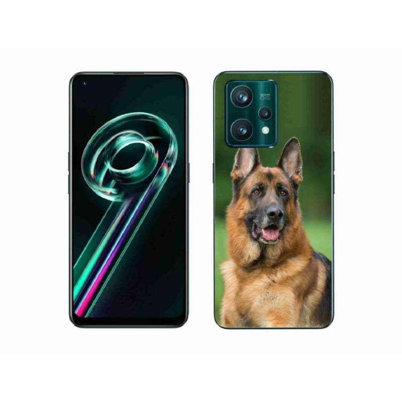 Gél borítás mmCase a Realme 9 Pro+ 5G készülékhez - Német juhászkutya