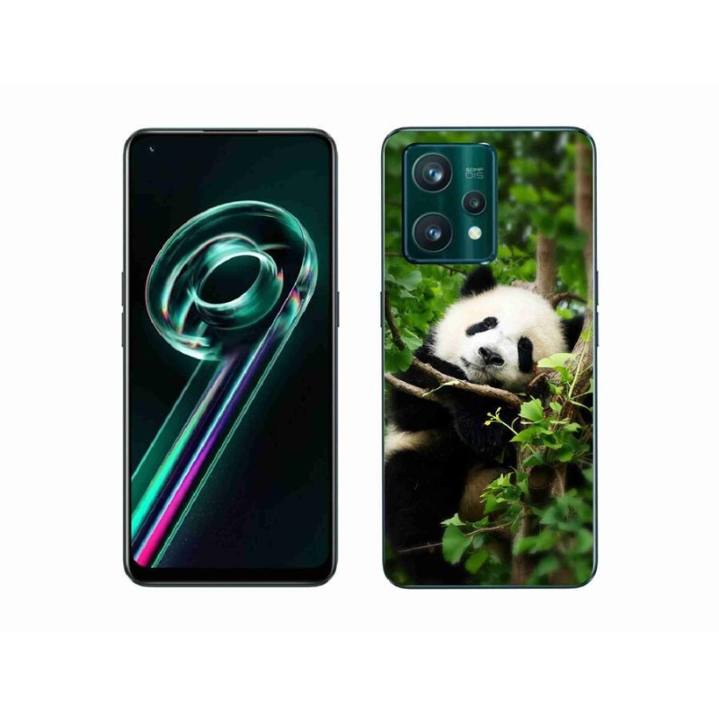 Gél borítás mmCase a Realme 9 Pro+ 5G készülékhez - panda
