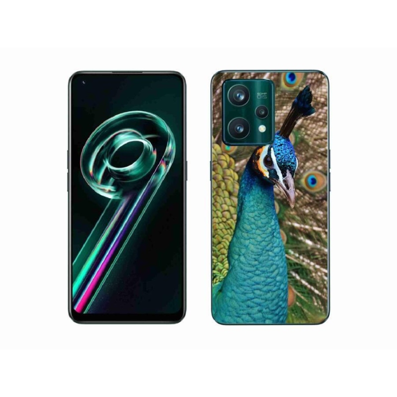 Gél védőburkolat mmCase a Realme 9 Pro+ 5G készülékhez - páva