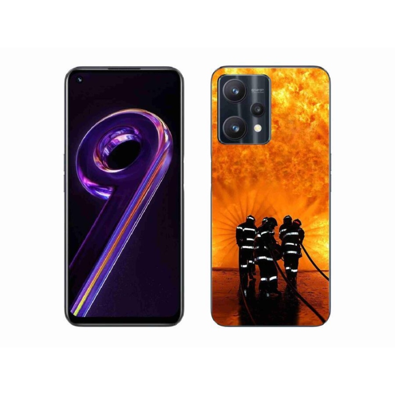 Gél borítás mmCase a Realme 9 Pro 5G-hez - tűz