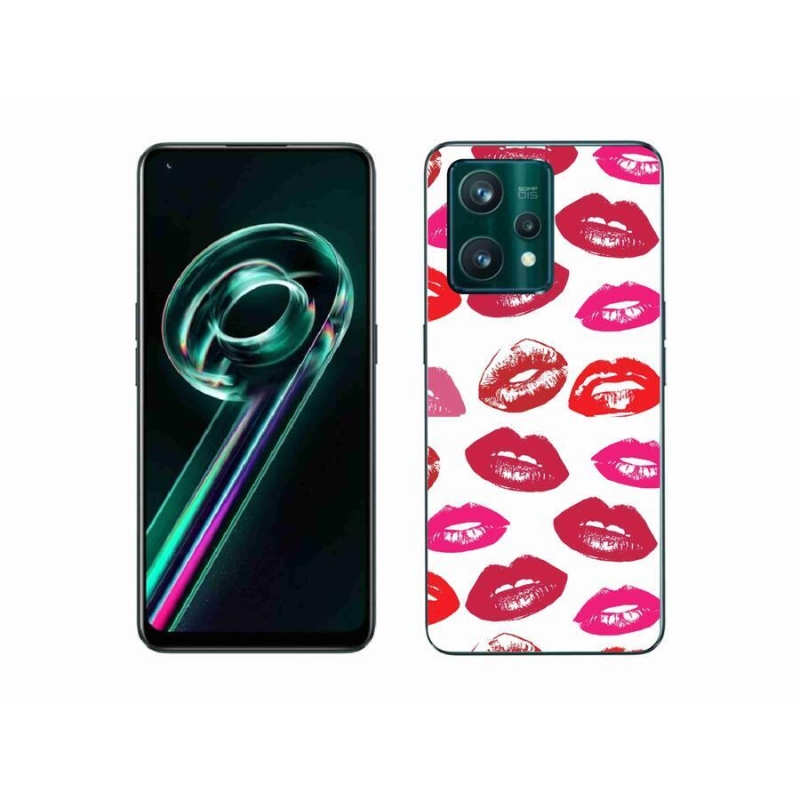 Gél borítás mmCase a Realme 9 Pro+ 5G számára - ajkak