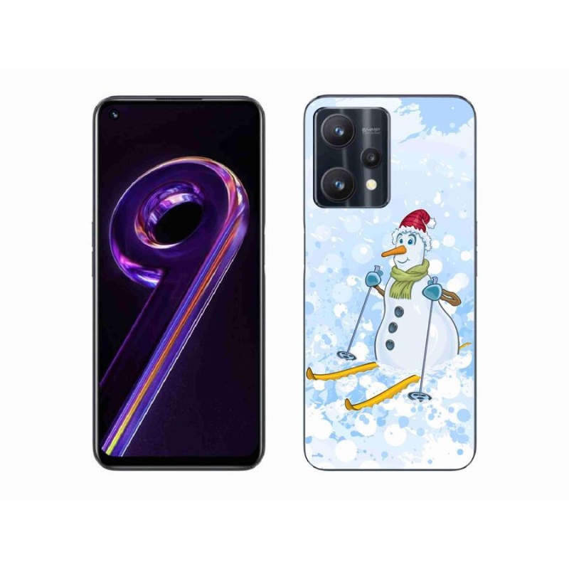 Gél borítás mmCase a Realme 9 Pro 5G készülékhez - hóember