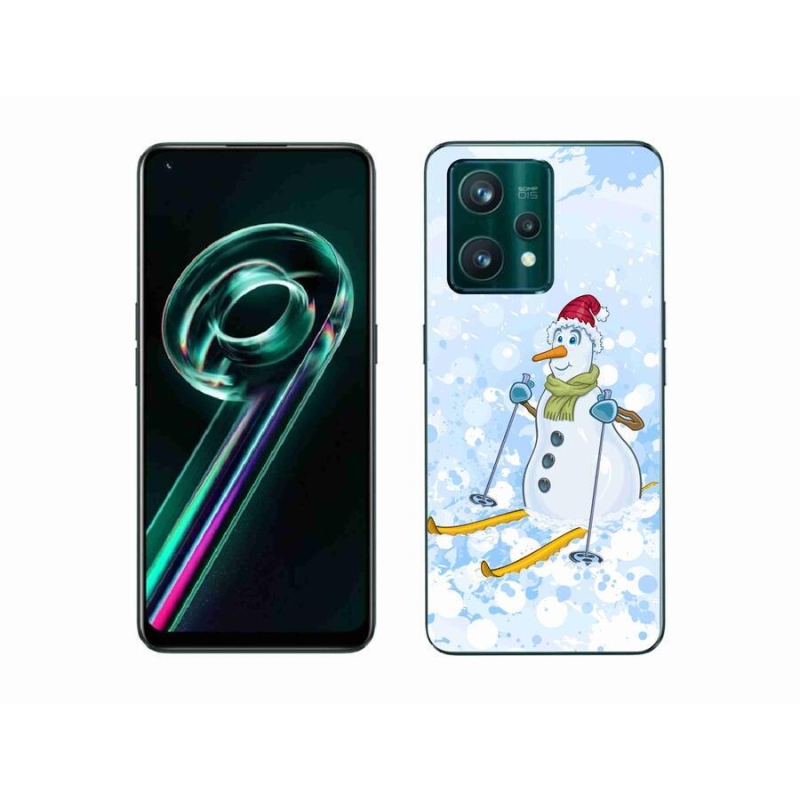 Gél borítás mmCase a Realme 9 Pro+ 5G készülékhez - hóember