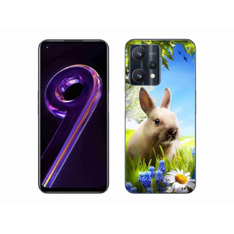 Gél borítás mmCase a Realme 9 Pro 5G készülékhez - nyuszi