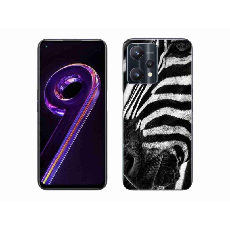 Gél borítás mmCase a Realme 9 Pro 5G készülékhez - zebra
