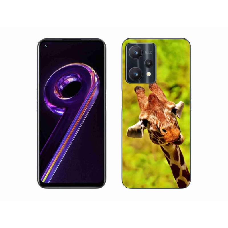 Gél borítás mmCase a Realme 9 Pro 5G készülékhez - zsiráf