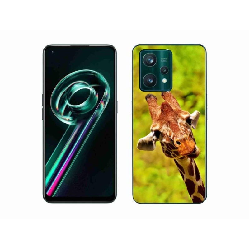 Gél borítás mmCase a Realme 9 Pro+ 5G készülékhez - zsiráf