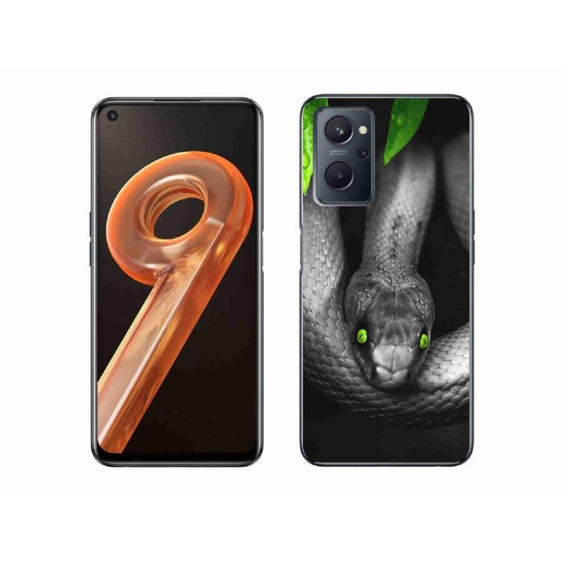 Gél borítás mmCase a Realme 9i készülékhez - kígyó