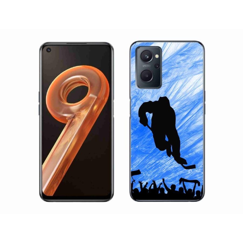Gél borítás mmCase mobilhoz Realme 9i - hokis játékos