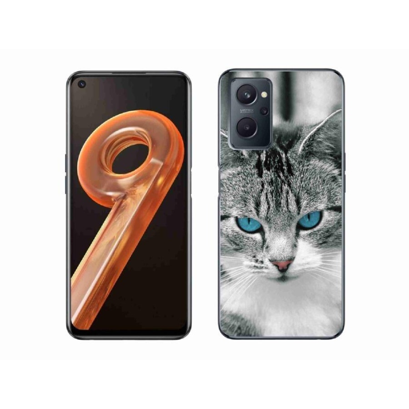 Zselés borítás mmCase a Realme 9i készülékhez - macskaszem 1