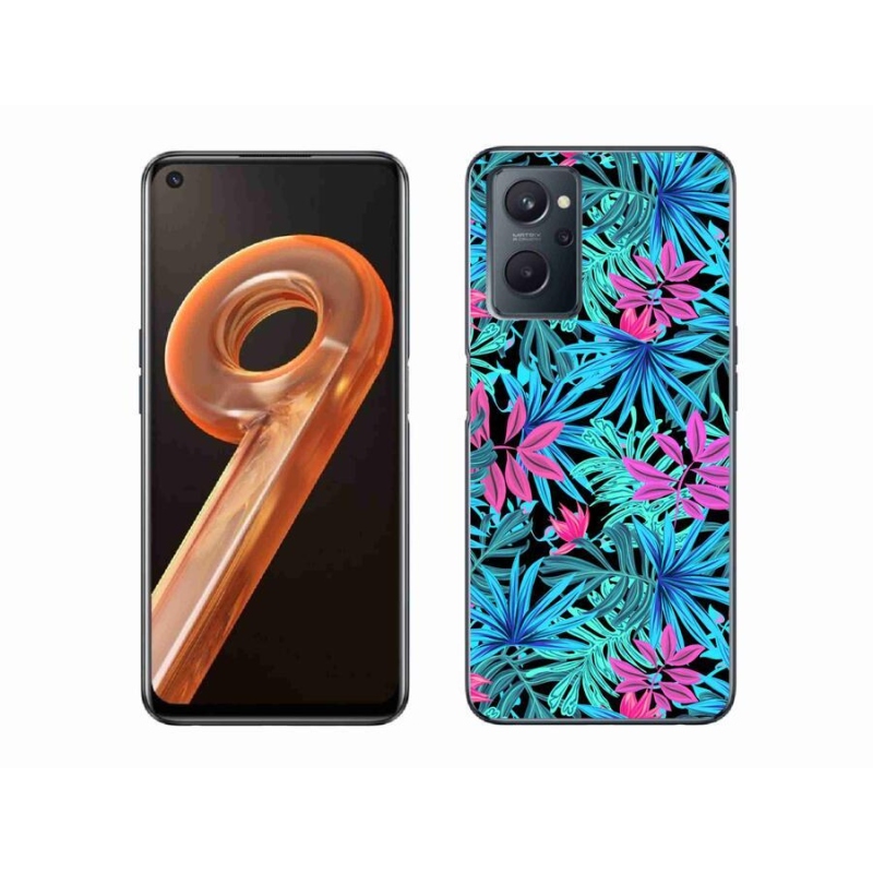 Gél borító mmCase mobilhoz Realme 9i - virágok 3
