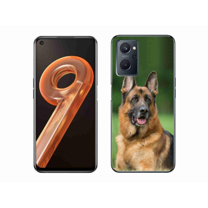 Zselés borítás mmCase a Realme 9i készülékhez - Német juhászkutya