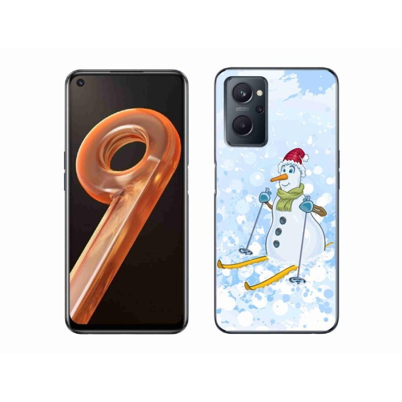 Gél borítás mmCase a Realme 9i készülékhez - hóember
