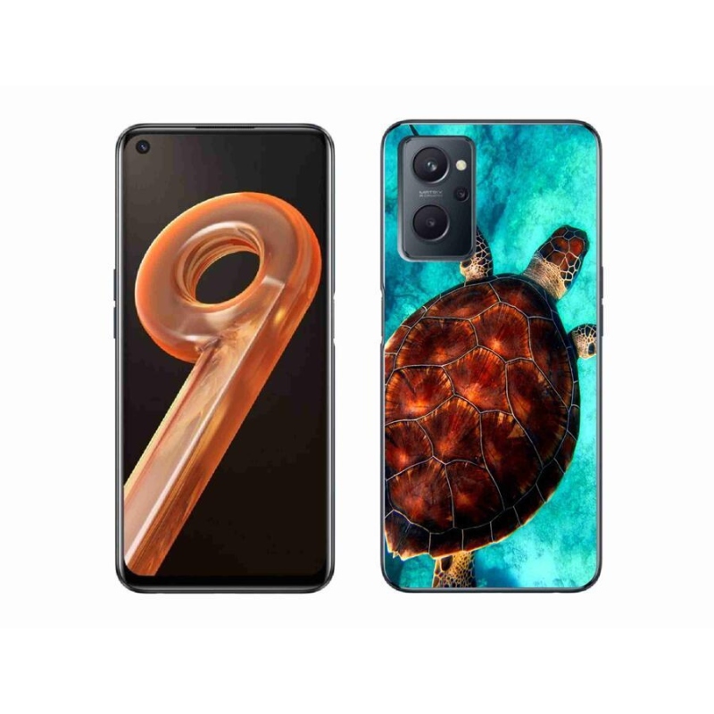 Zselés borítás mmCase a Realme 9i készülékhez - teknősbéka