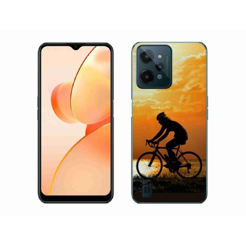 Zselés borító mmCase mobil Realme C31 - kerékpározás