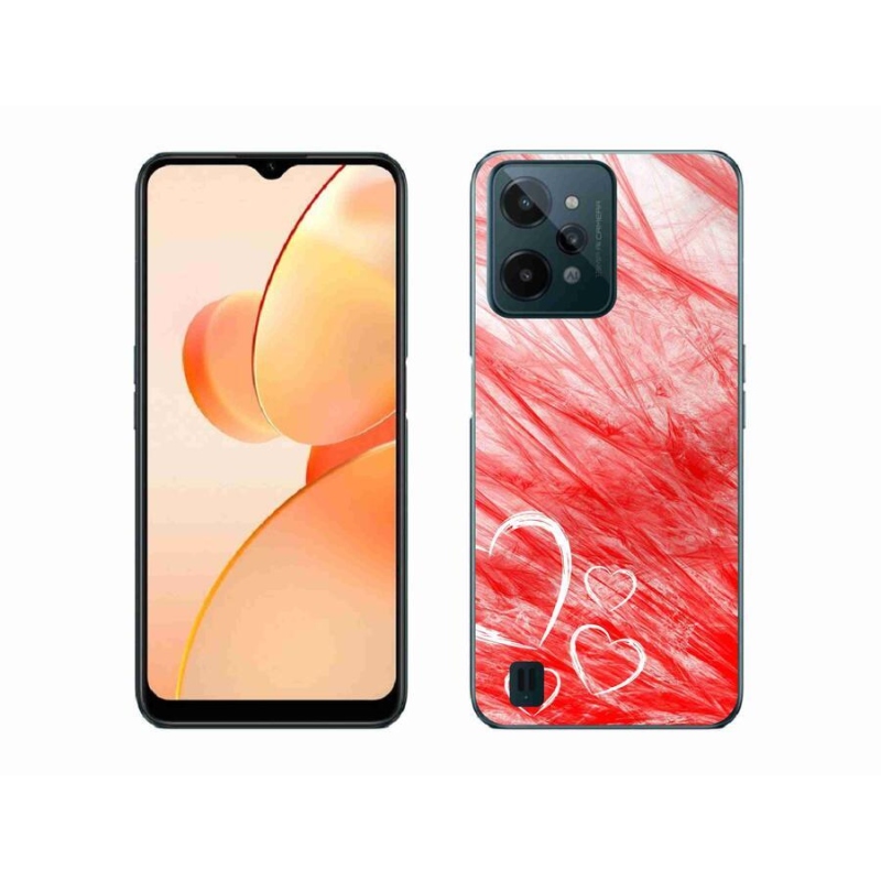 Zselés borítás mmCase mobilhoz Realme C31 - szív