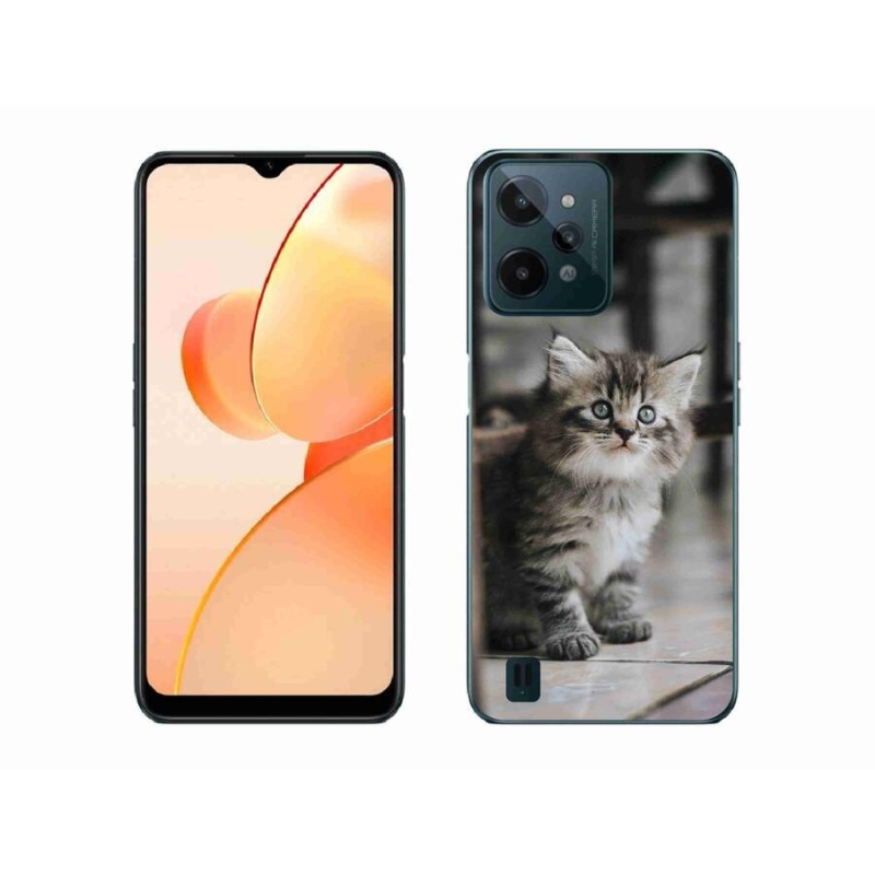 Gél borítás mmCase mobilhoz Realme C31 - cica