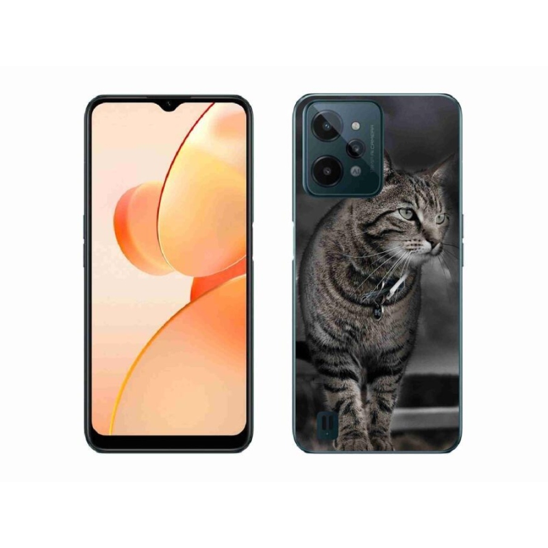 Zselés borító mmCase mobilhoz Realme C31 - cat
