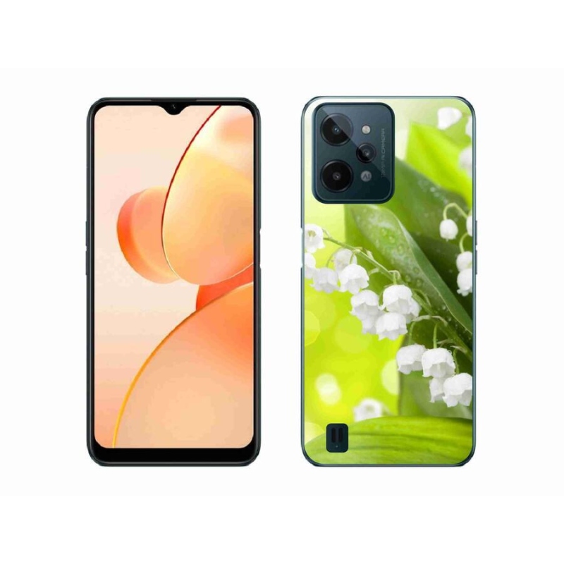 Gél borító mmCase mobiltelefonhoz Realme C31 - lily of the valley