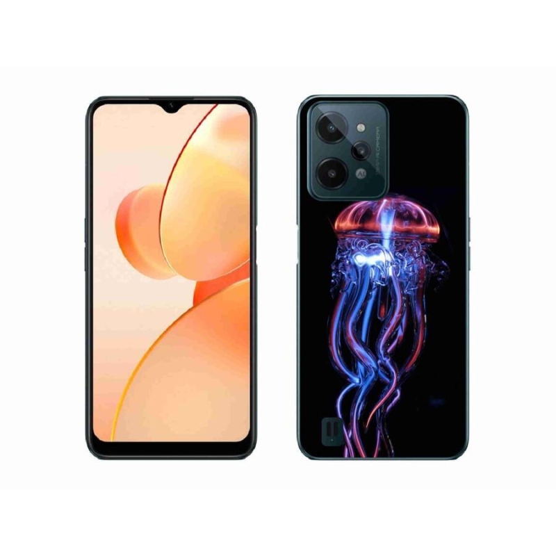 Zselés borító mmCase mobilhoz Realme C31 - medúza