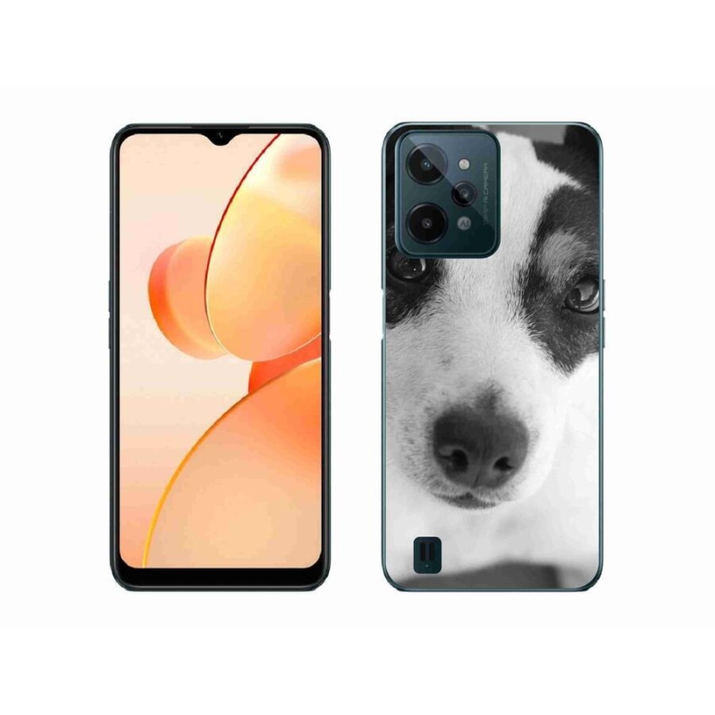 Zselés borító mmCase mobilhoz Realme C31 - kutya
