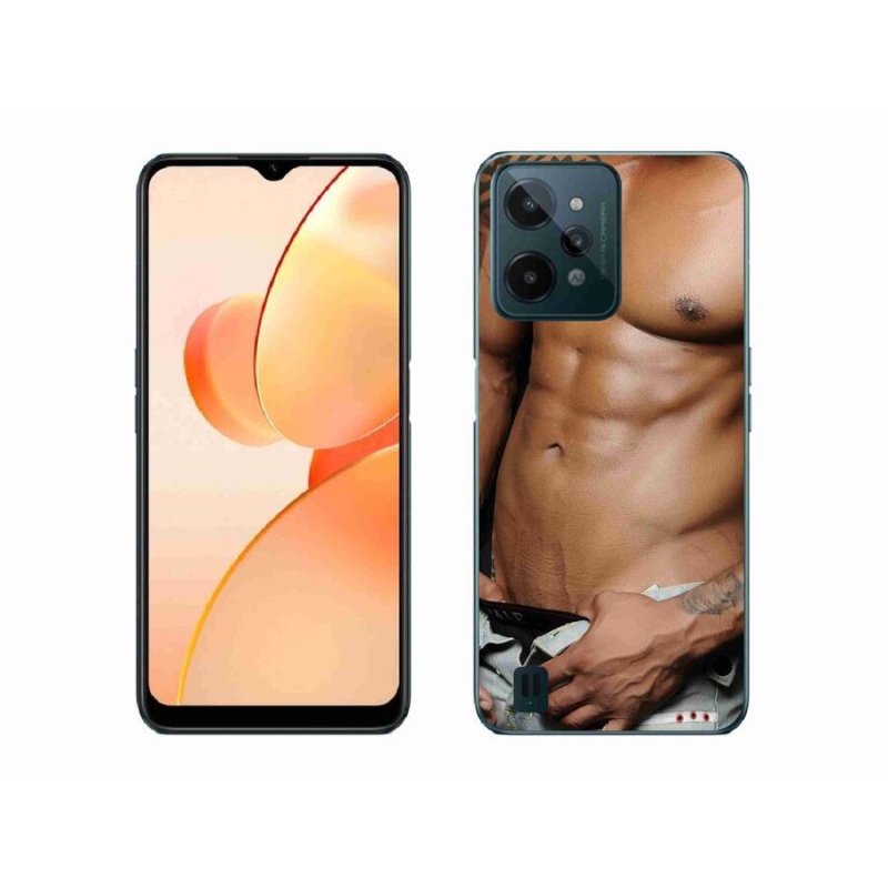 Gél borító mmCase mobilhoz Realme C31 - szexi férfi