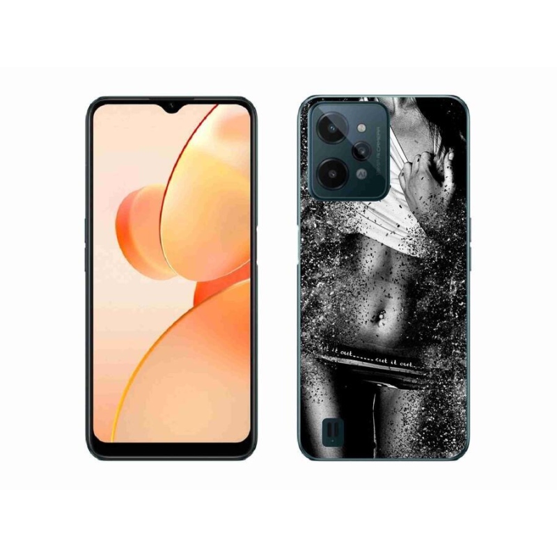 Gél borító mmCase mobilhoz Realme C31 - szexi nő 1