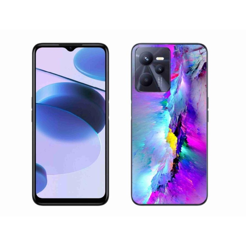 Zselés borítás mmCase a Realme C35 készülékhez - absztrakt