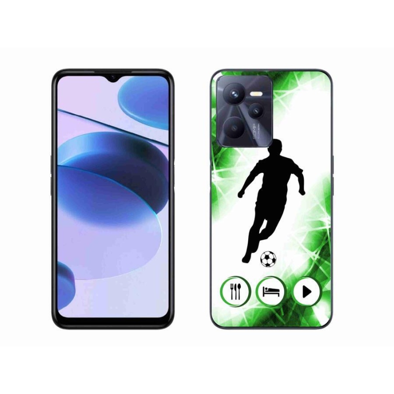 Gél borítás mmCase a Realme C35 készülékhez - focista