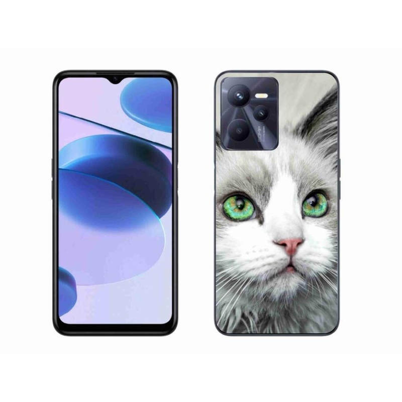 Gél borítás mmCase a Realme C35 készülékhez - macskaszem