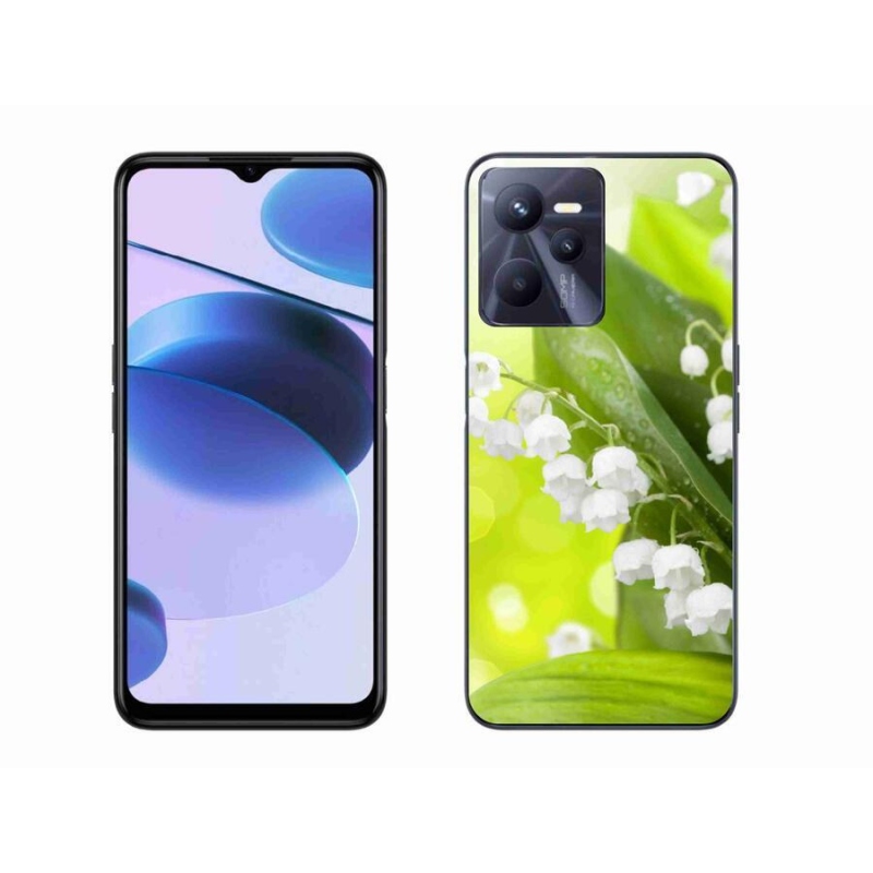 Gél borító mmCase mobiltelefonhoz Realme C35 - lily of the valley