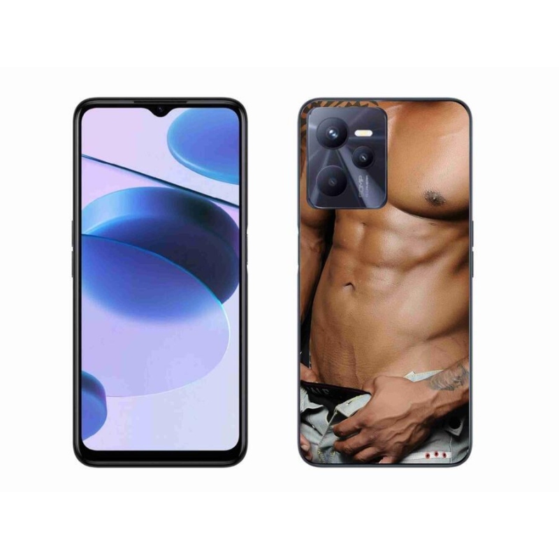 Gél borító mmCase mobilhoz Realme C35 - szexi férfi