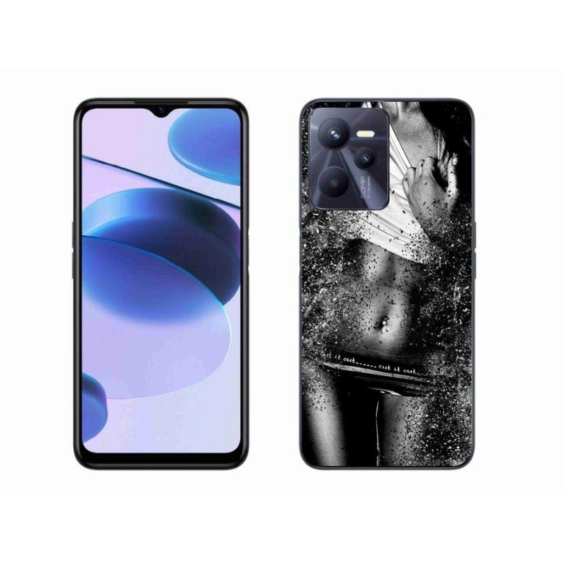 Gél borító mmCase mobilhoz Realme C35 - szexi nő 1