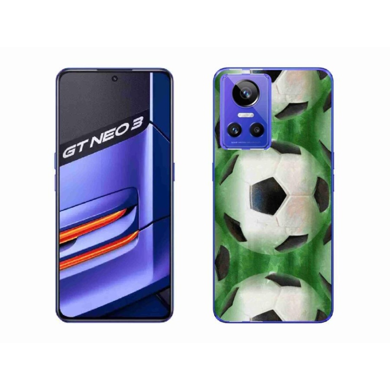 Gél borítás mmCase mobilhoz Realme GT Neo 3 - focilabda