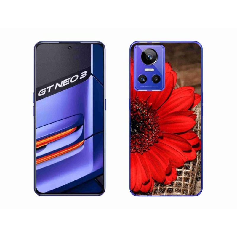 Gél borítás mmCase mobilhoz Realme GT Neo 3 - gerbera